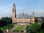 The International Court of Justice is located at the Peace Palace, The Hague